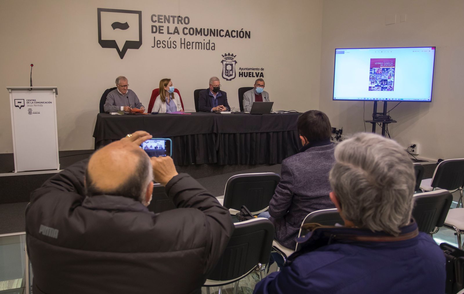 Acto de presentación del libro ‘Leyendas Olímpicas del Atletismo’