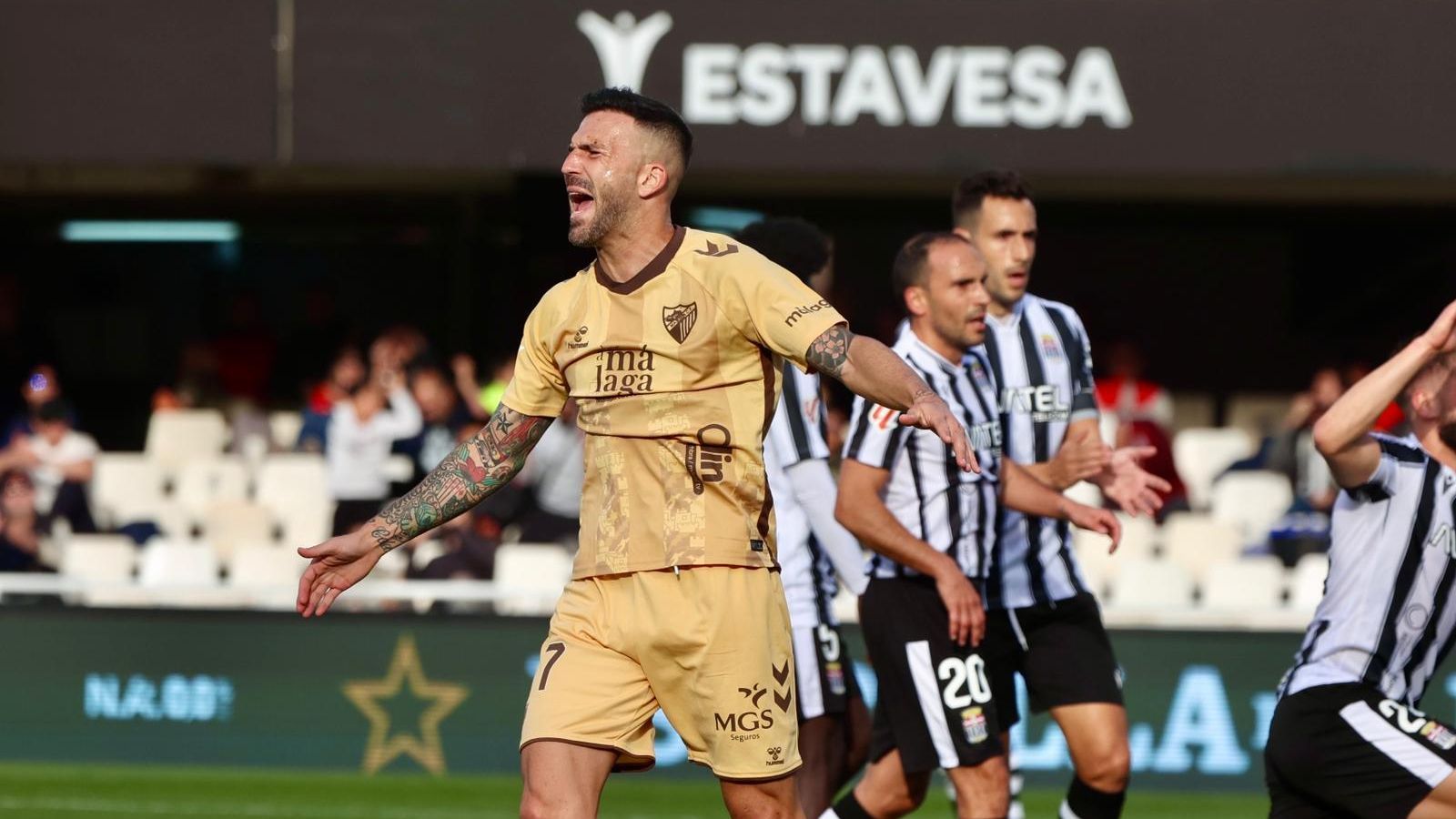 Las fotos del FC Cartagena-Málaga CF