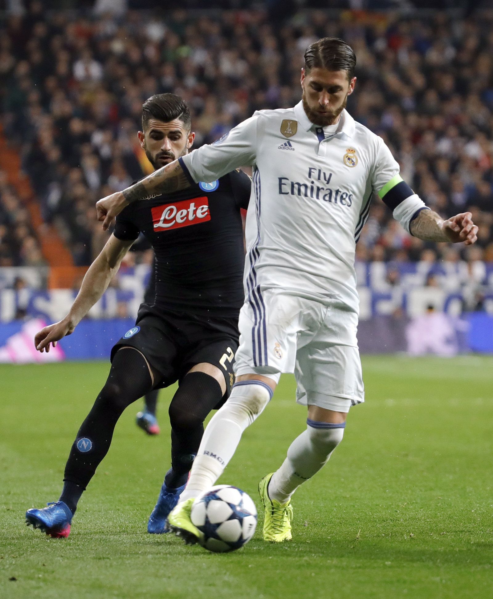 El Madrid-Nápoles de 'Champions'