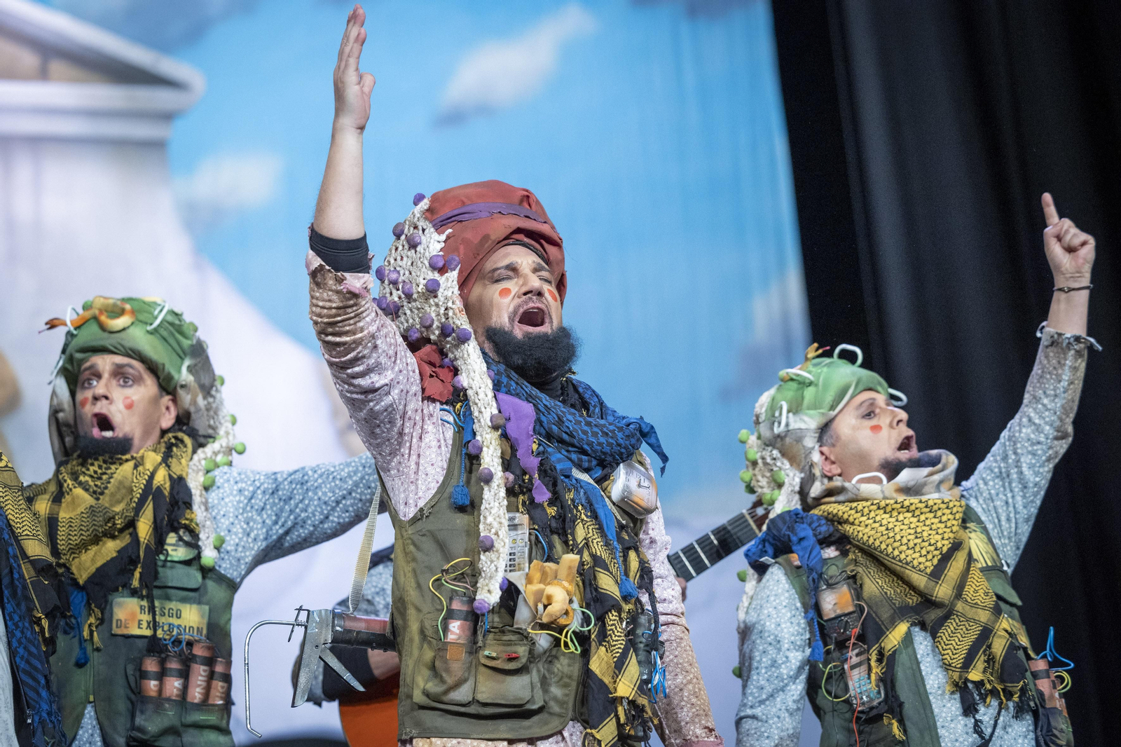 Chirigota 'Frente talibán de la república irreverente de Kadikadistán'