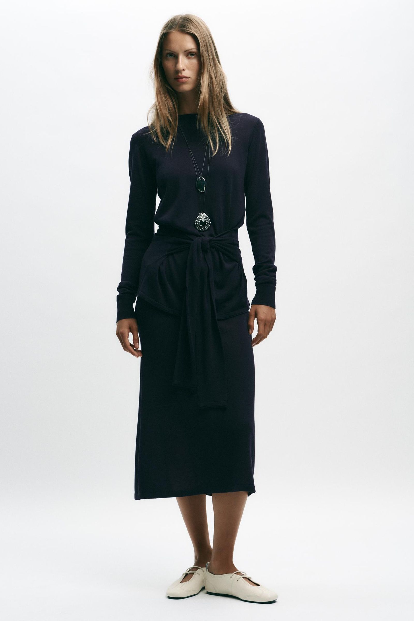 Conjunto de punto de Zara.