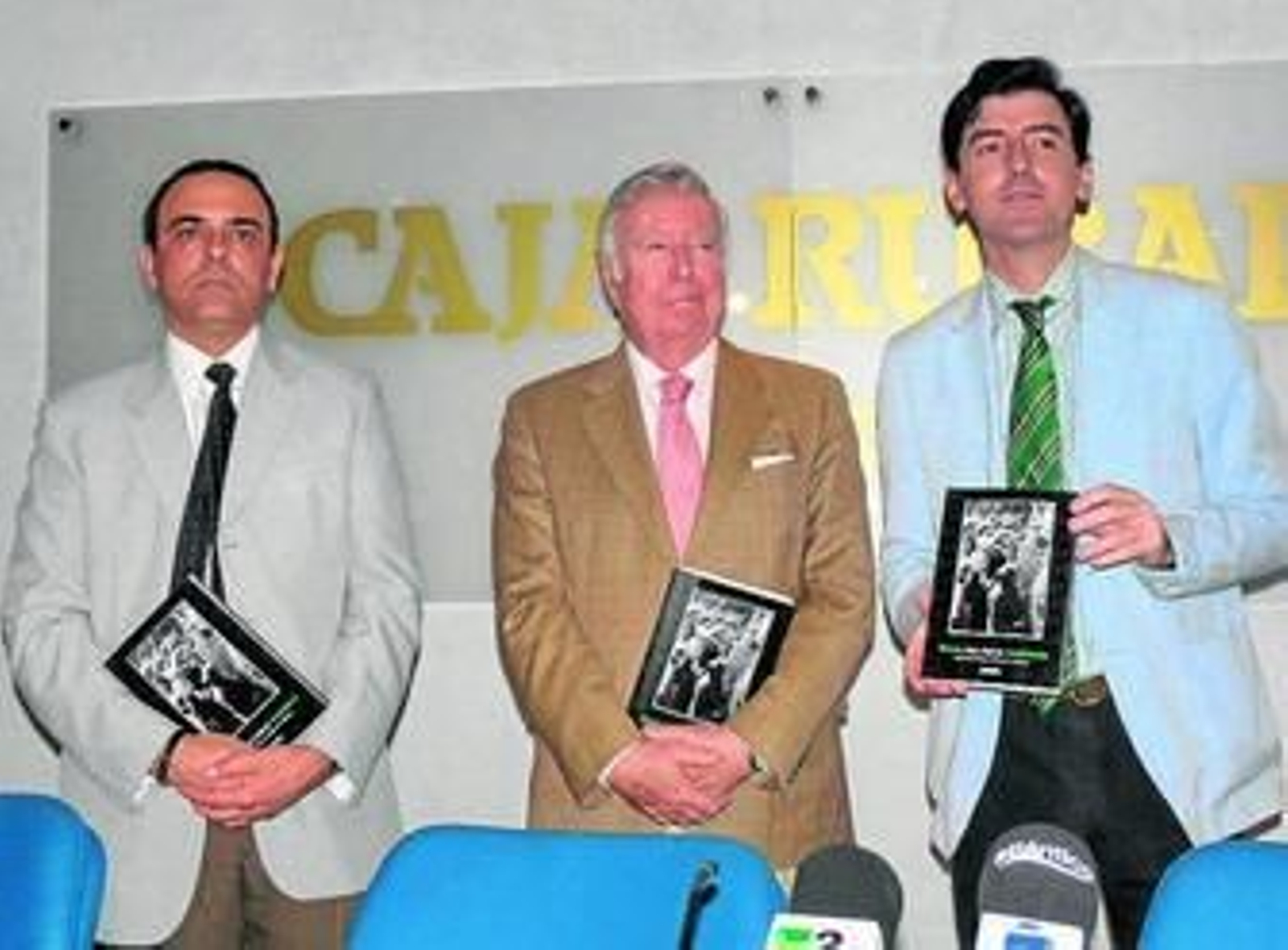 Cándido Guerrero, José Luis García Palacios y Santiago Padilla.