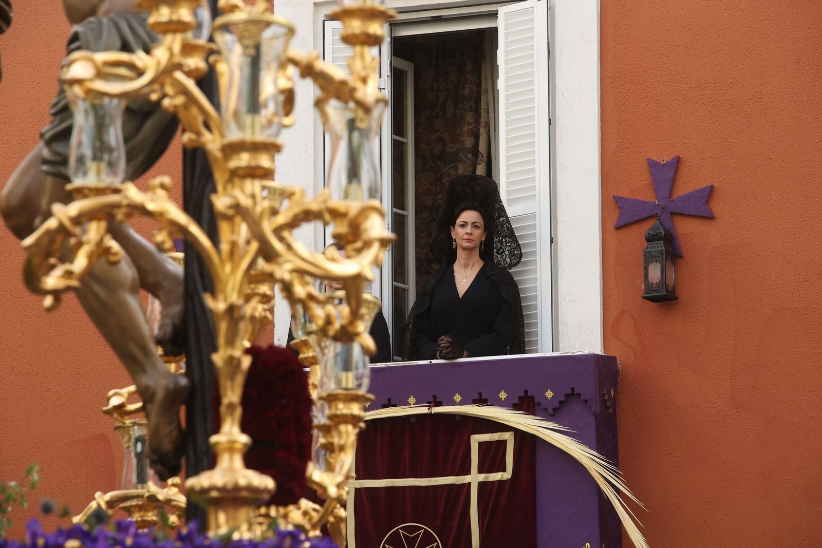 Jueves Santo en Jerez: imágenes de la Hermandad de la Vera Cruz