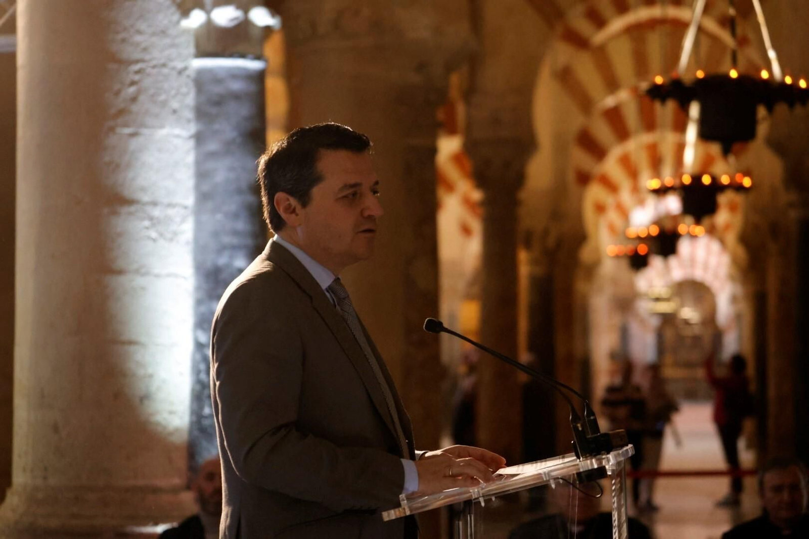 Las fotografías del inicio de las obras de restauración de la Maqsura de la Mezquita-Catedral de Córdoba