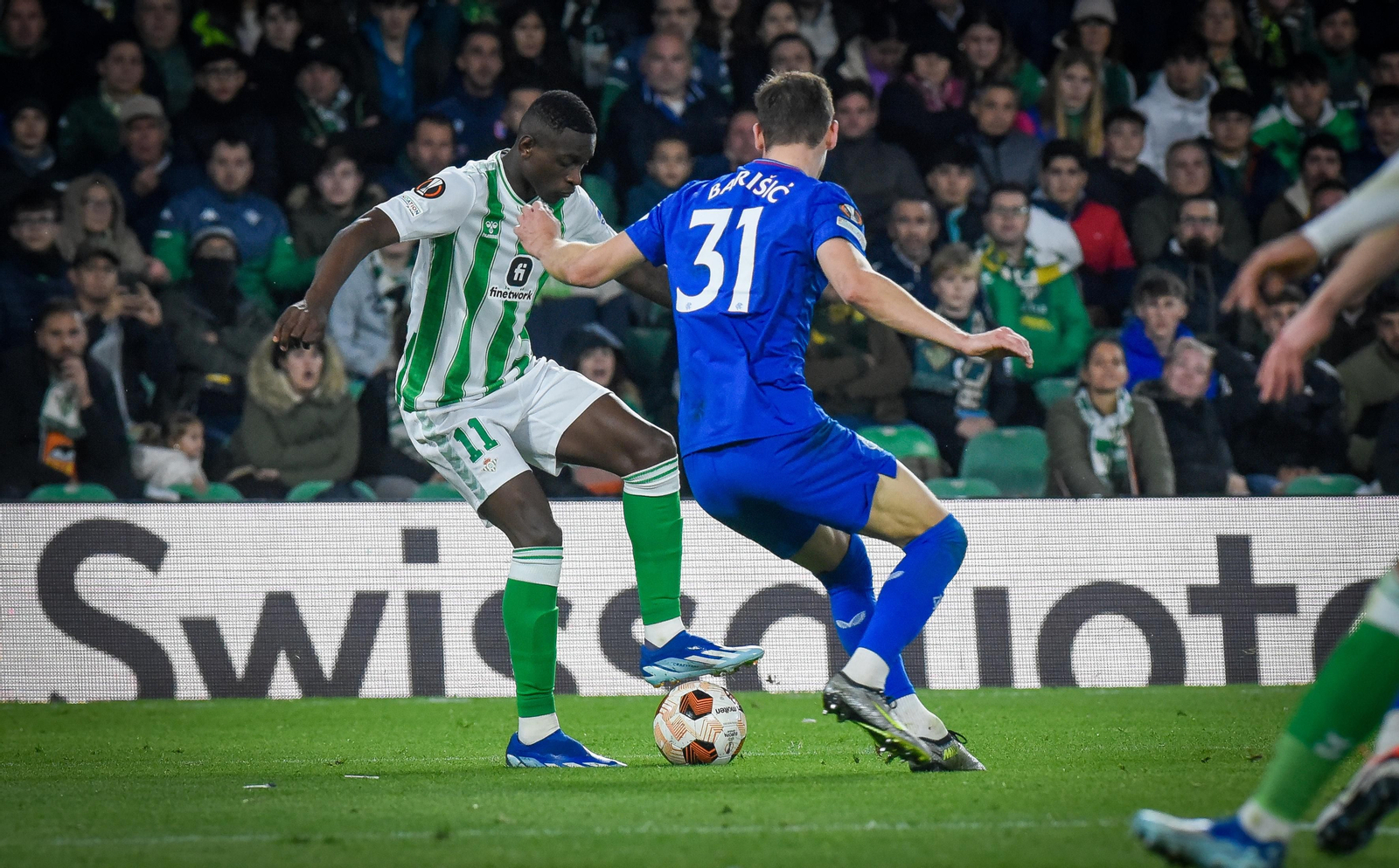 Las imágenes del Real Betis-Rangers FC