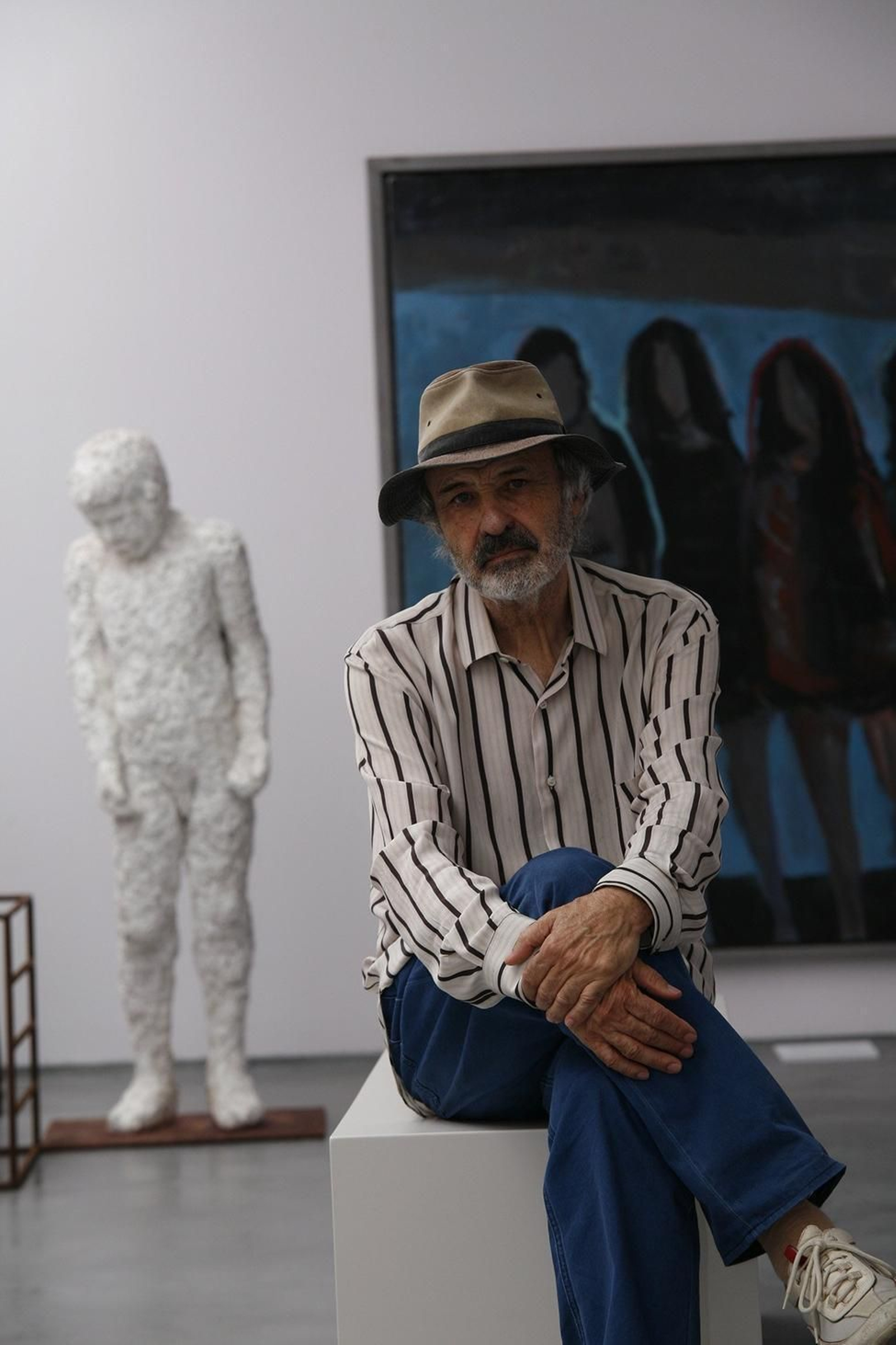 El pintor malagueño Jorge Rando.