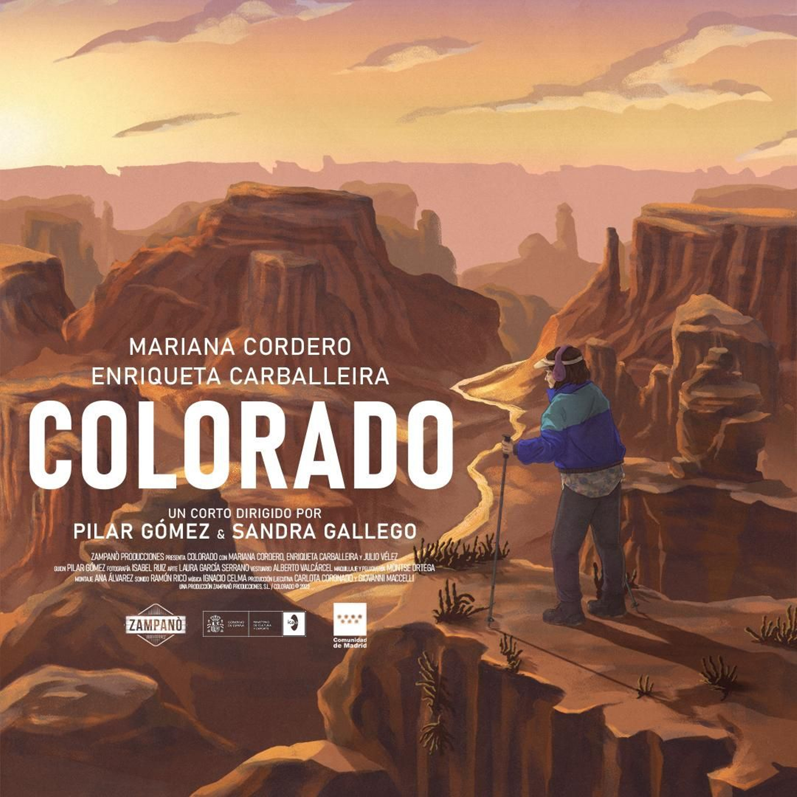 Póster de 'Colorado', de Pilar Gómez y Sandra Gallego.