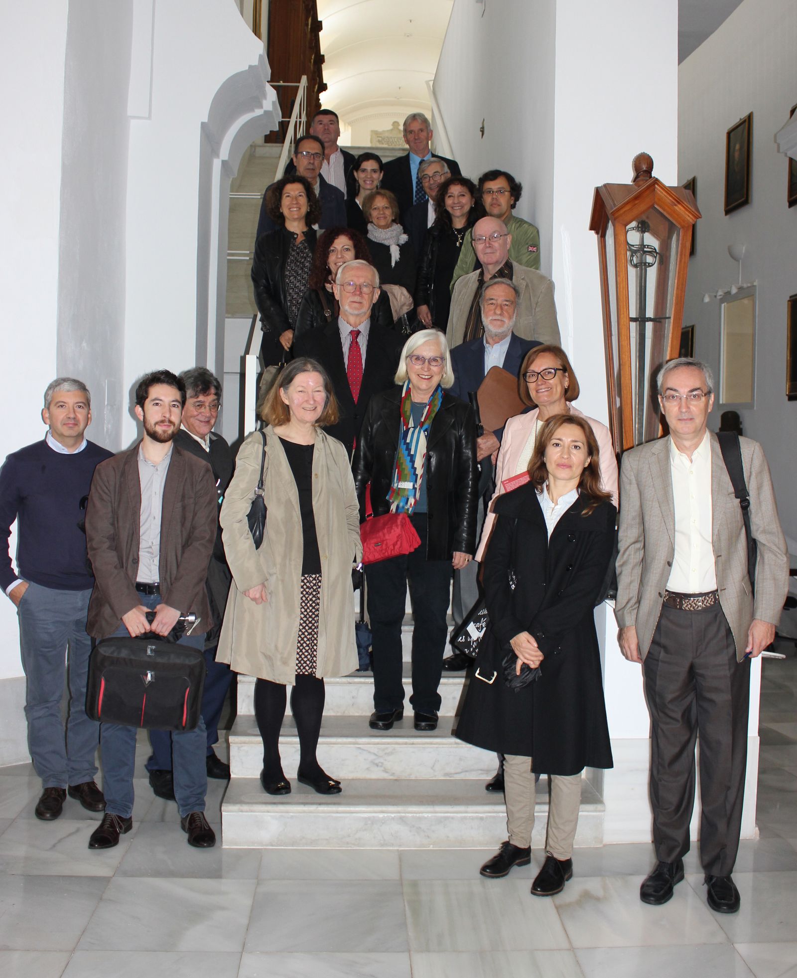 Participantes del III Encuentro Internacional de Investigadores ‘Las Periferias del Sistema Comercial Español (SXVII-XVIII).