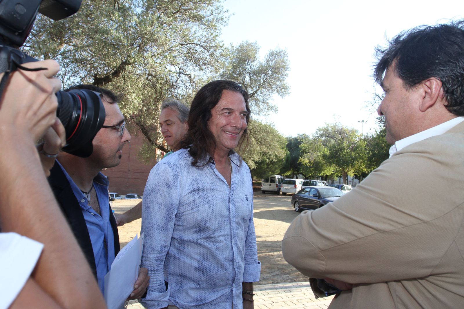 Inaguración del monumento al Niño Miguel.