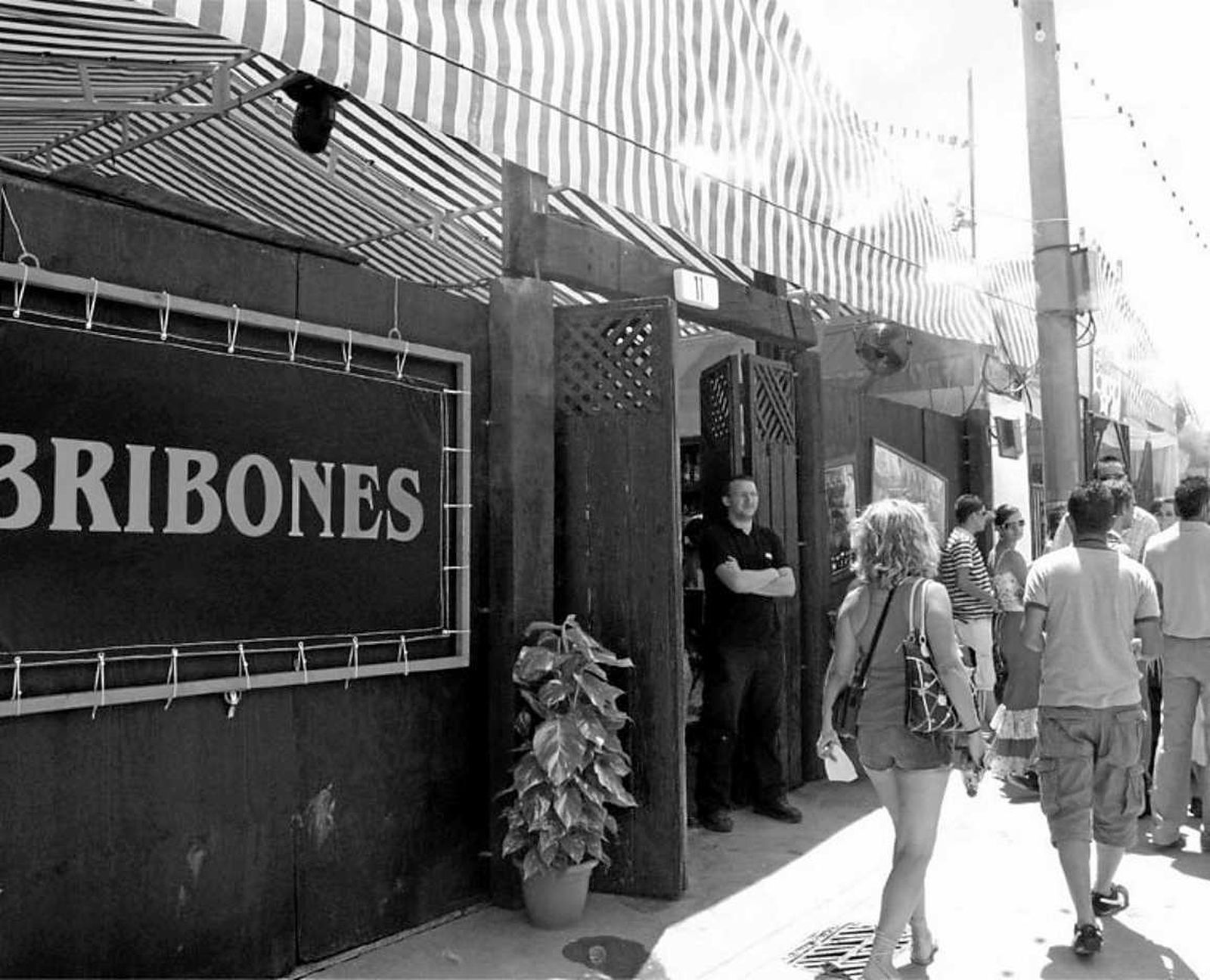La caseta de la Feria Real de 2009 Los Bribones.