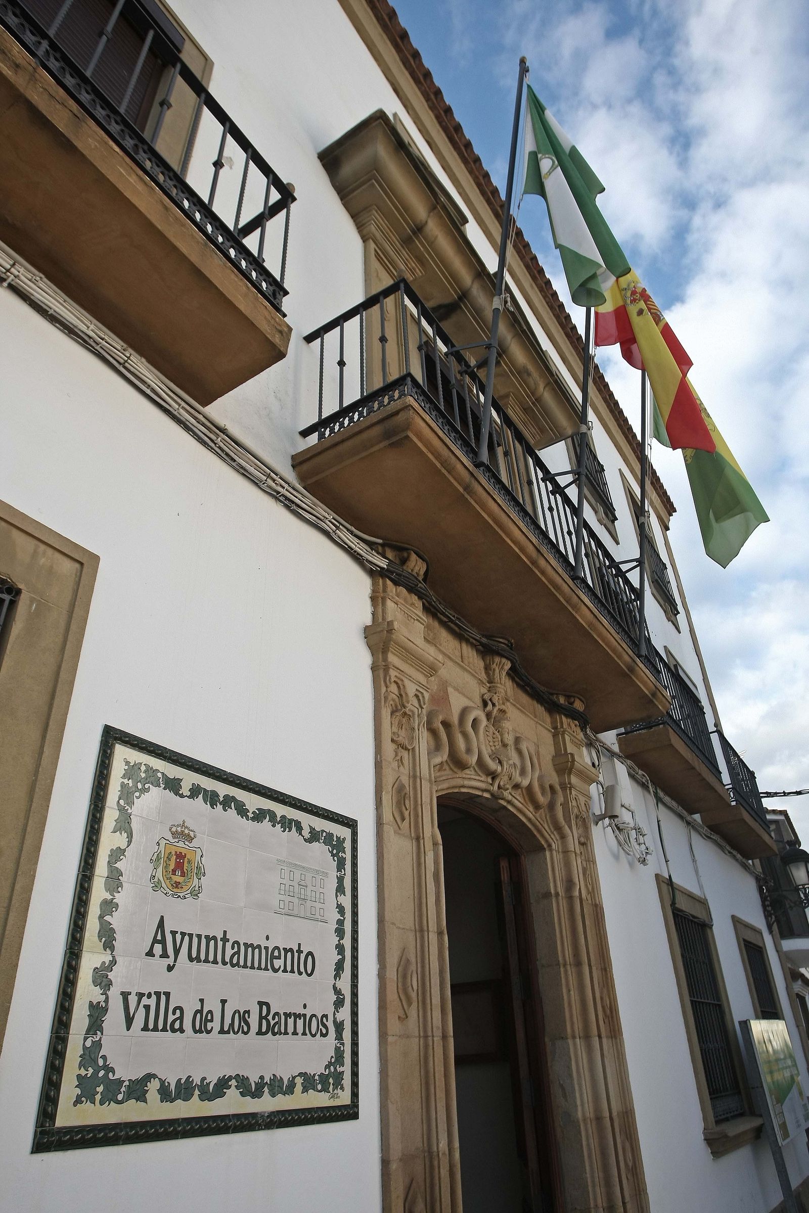 Fachada del Ayuntamiento de Los Barrios.
