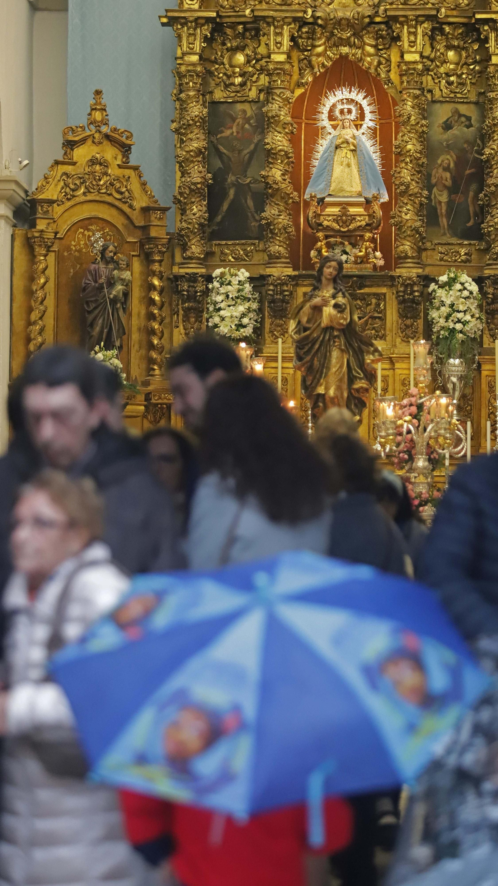 Fotos de la veneración de la Inmaculada Concepción en La Línea