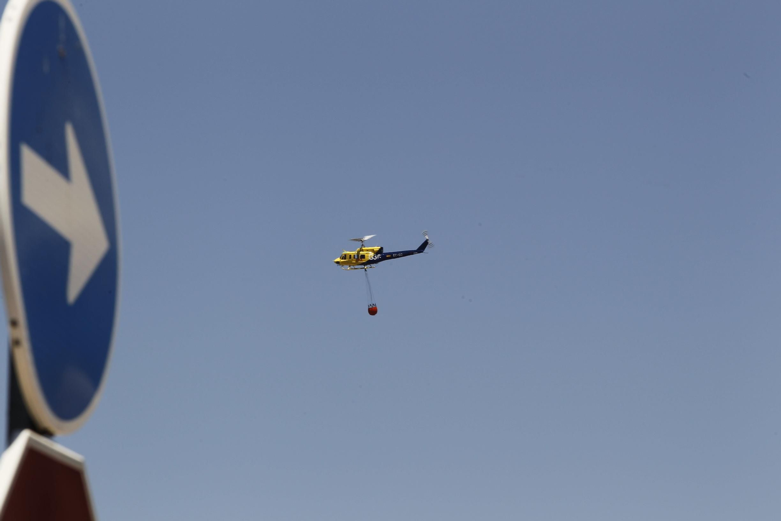 Fotogalería incendio forestal Paraje Majada del Aguilón. Huércal de Almería