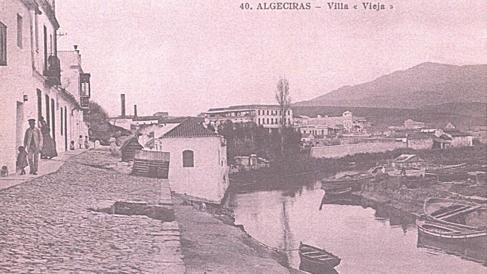 La Villa Vieja de Algeciras, en la que José Sanguinety tenía un inmueble.