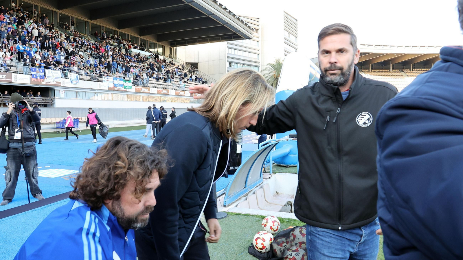 Imágenes del derbi entre Xerez CD y Xerez DFC en Chapín