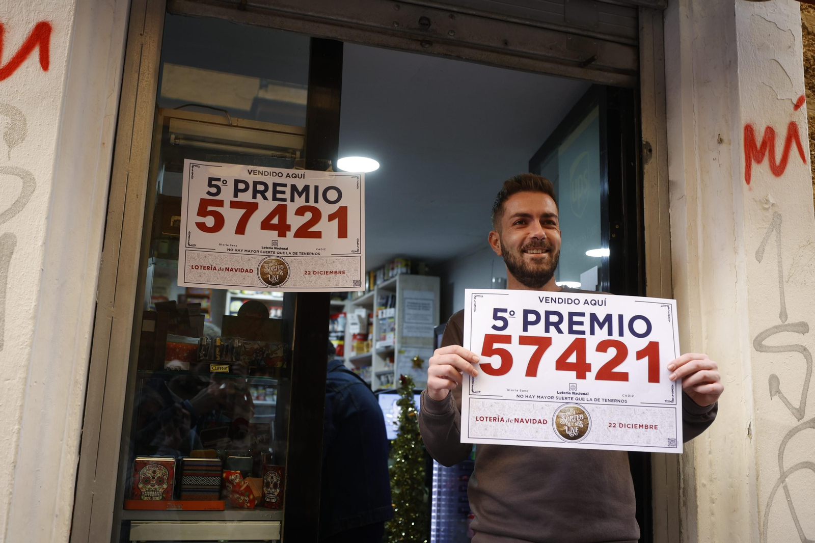 La Lotería de Navidad colma de alegría a la provincia Cádiz