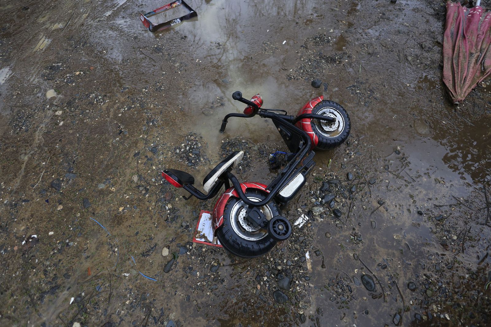 Fotos de San Martín del Tesorillo listo para la evacuación por la borrasca Marta