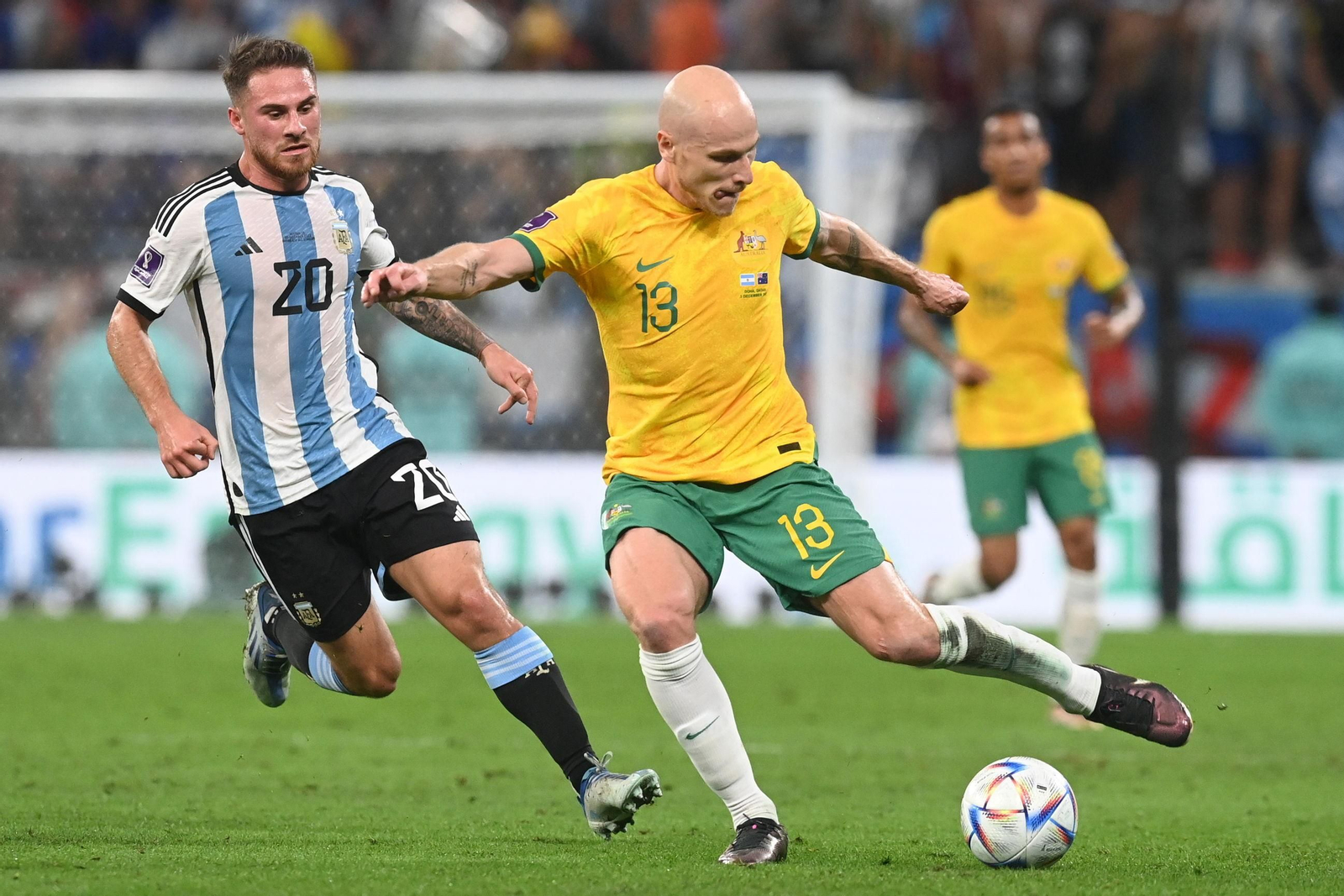 Las fotos del Argentina - Australia