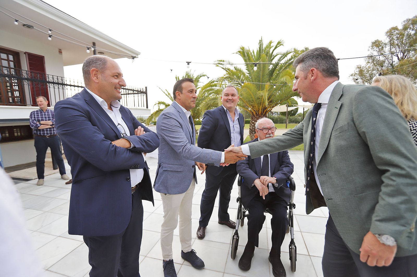 Imágenes de la recepción en la "Noche de los Frutos Rojos"