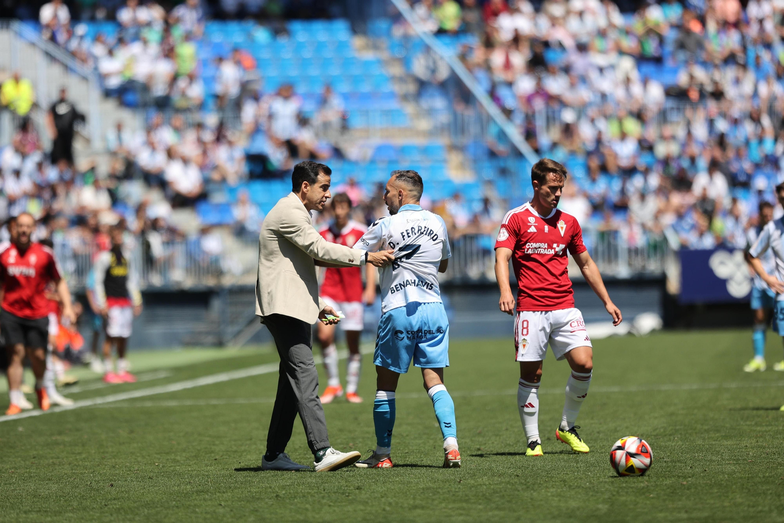 Las fotos del Málaga CF - Real Murcia