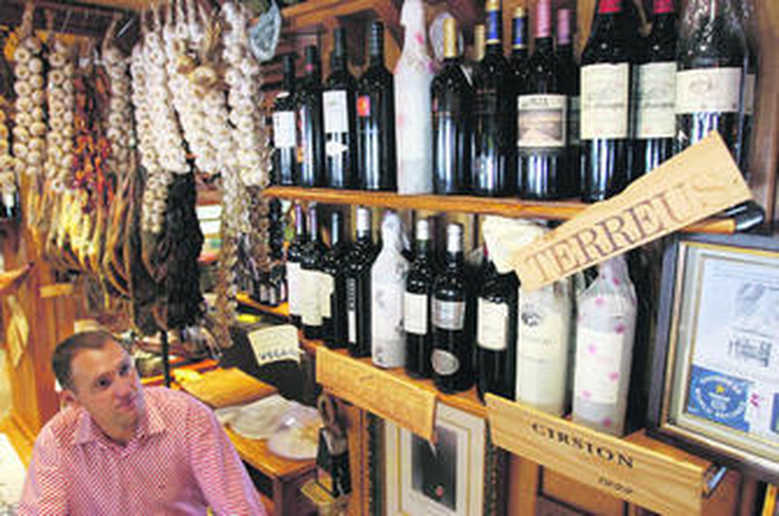 Tienda dedicada a la venta de vinos en Málaga.