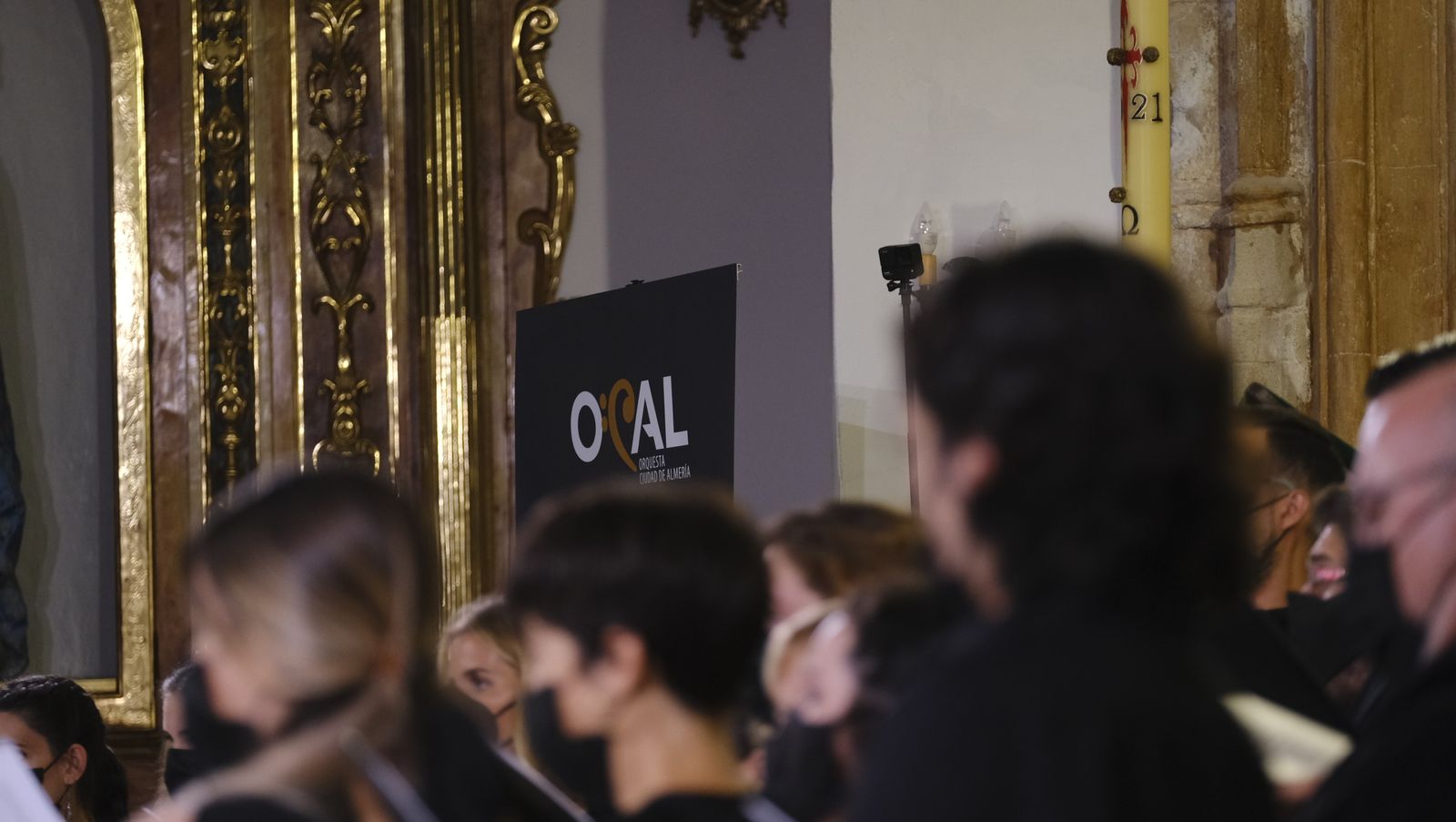 Fotogalería concierto Orquesta Ciudad de Almería y la Coral Aeonium Ensemble. Festival de Música Renacentista y Barroca de Vélez Blanco 2021.