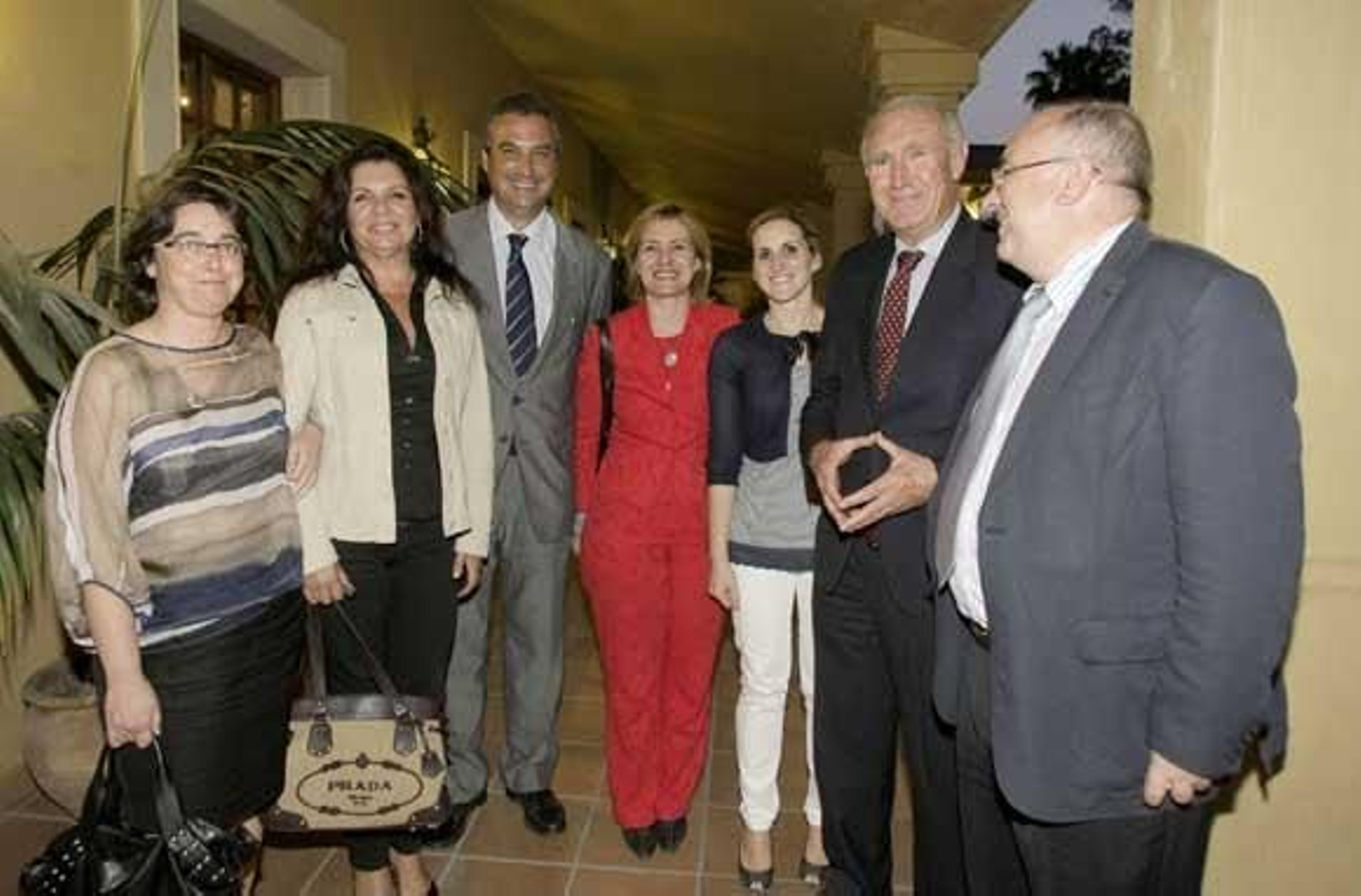 Beneroso y Pizarro, Fernández de Mesa ('Europa Sur'), Garrido, Melgar, España (Junta de Andalucía) y Hoyo (AGE)

Foto: Erasmo Fenoy