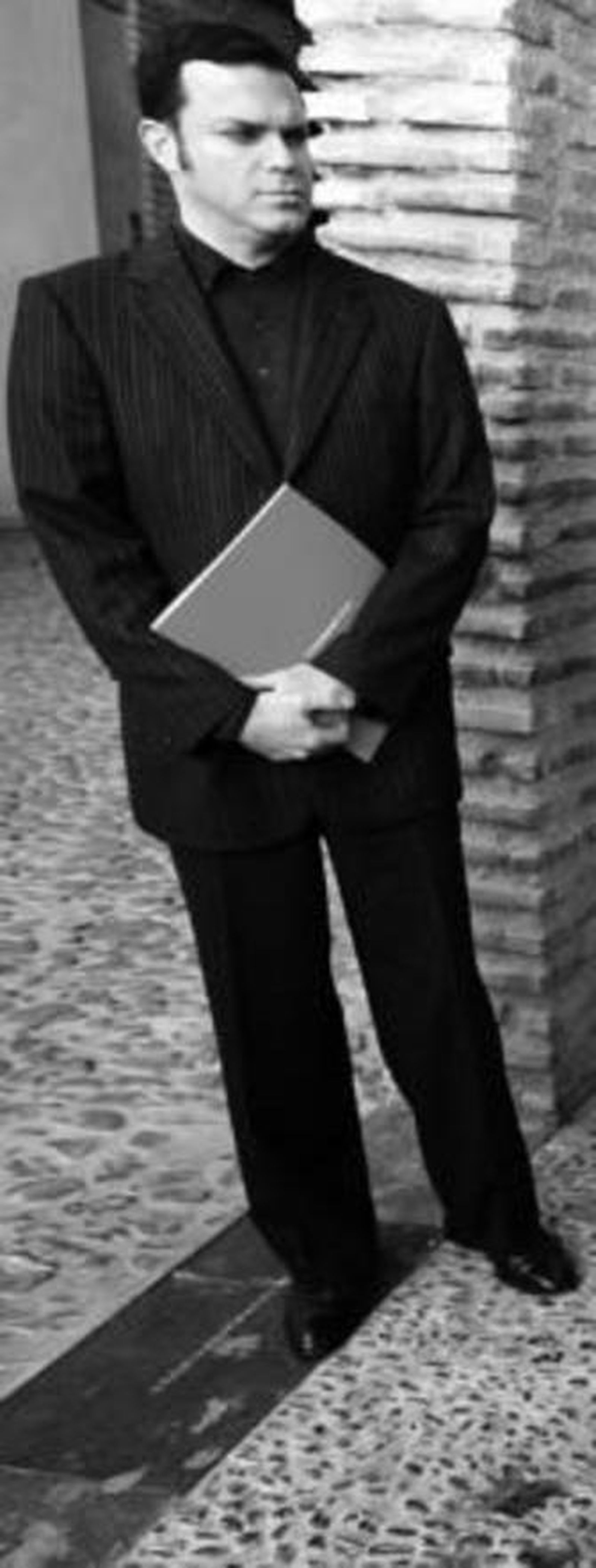 Bernardo Laniado-Romero ayer, tras comunicar la noticia de su cese.