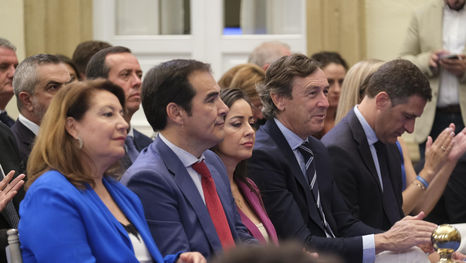 Imágenes del acto de constitución de la Diputación de Almería