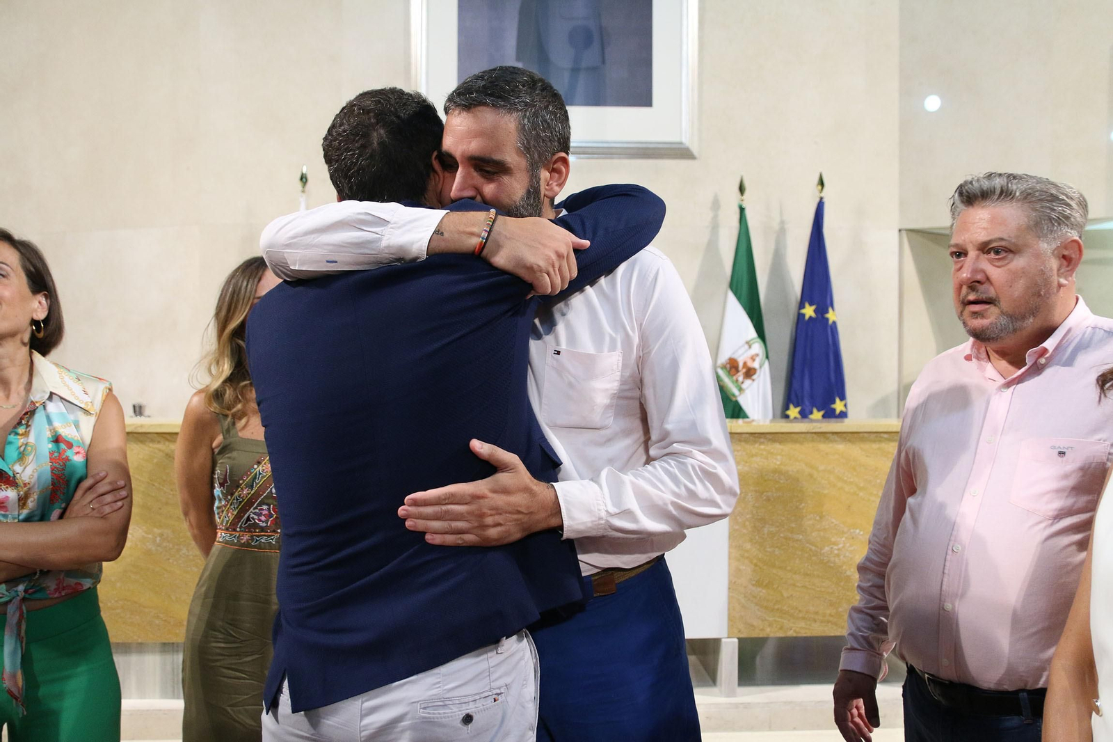 Las imágenes de la despedida de Ramón Fernández-Pacheco como alcalde de Almería