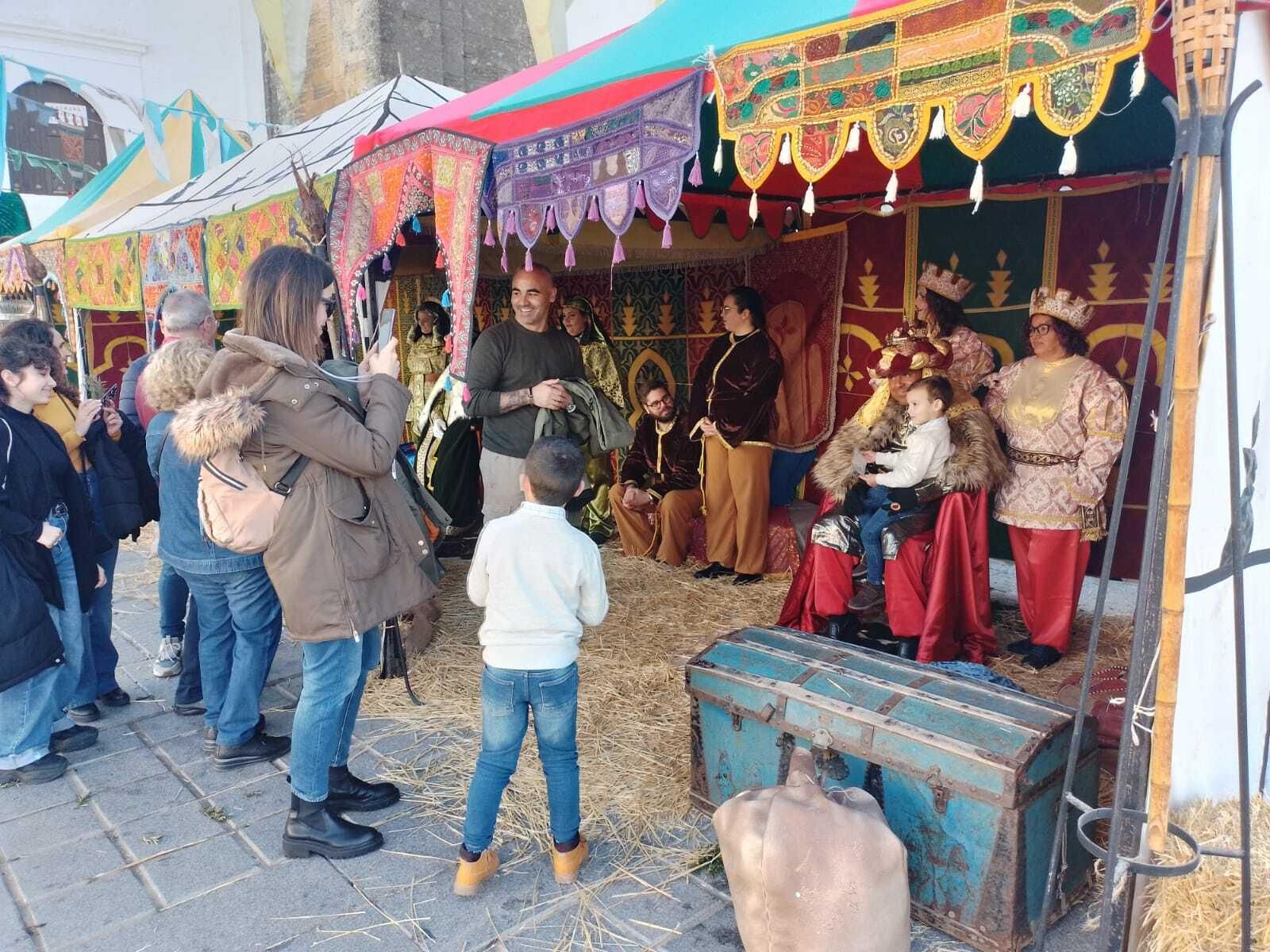 Belén viviente de Medina: recorrido en imágenes por el nacimiento en un enclave de cuento