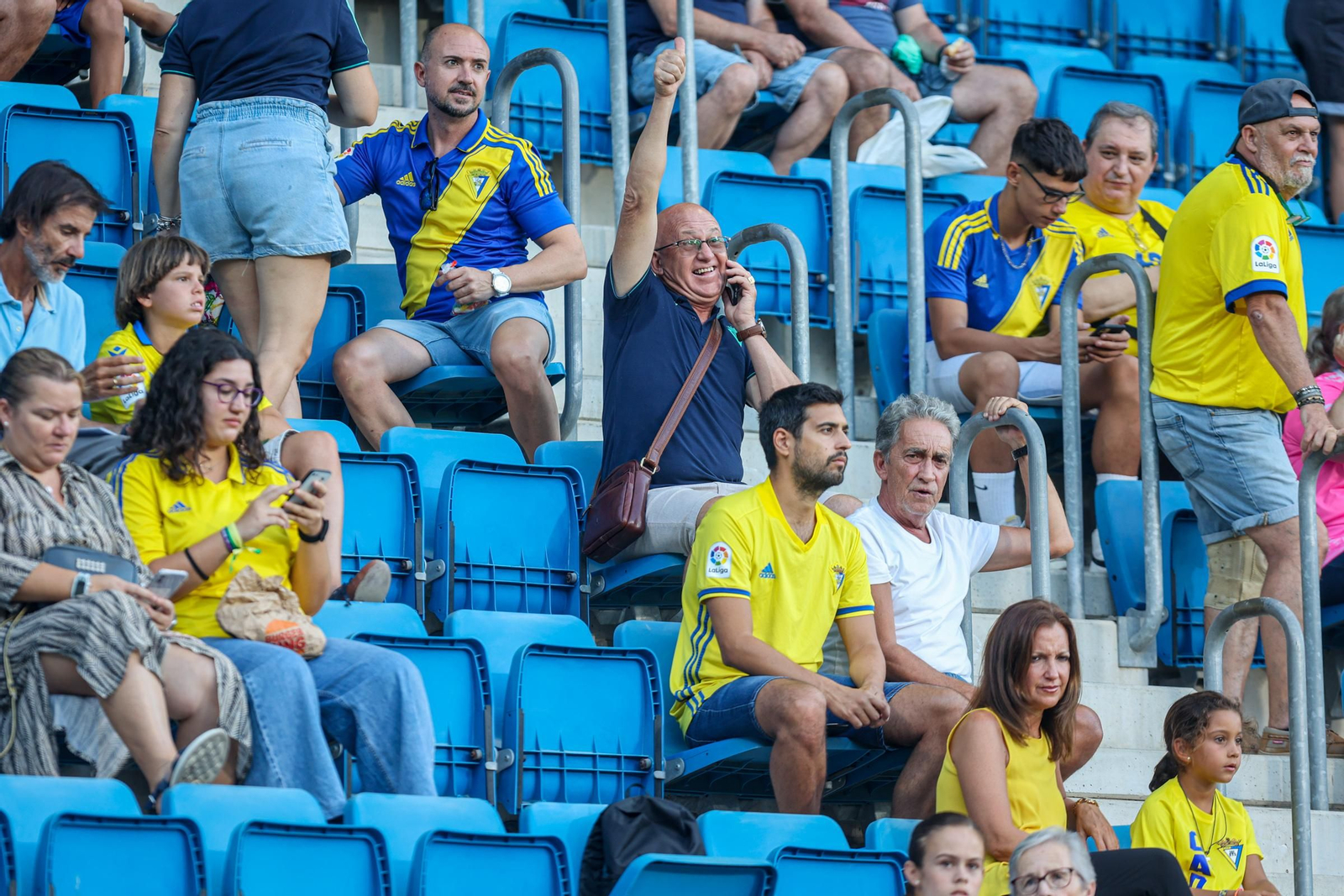 Las imágenes del Cádiz-Atlético de Madrid del Trofeo Carranza