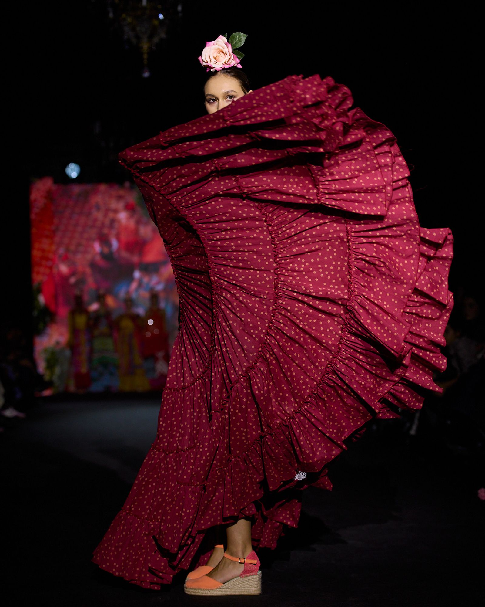 El desfile de flamenca Pol Núñez en We Love Flamenco 2026, todas las fotos
