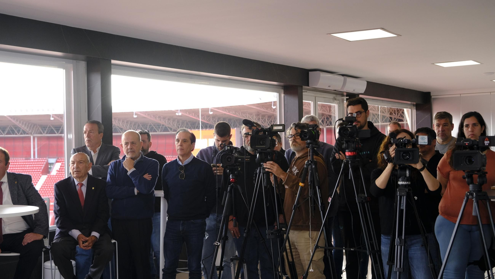 Presentación de la futura Ciudad Deportiva de la U.D. Almería, en imágenes