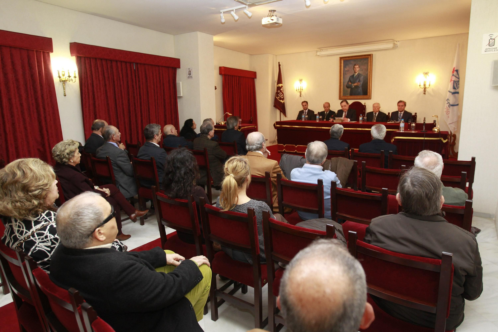 Imagen de un acto celebrado en la Academia.