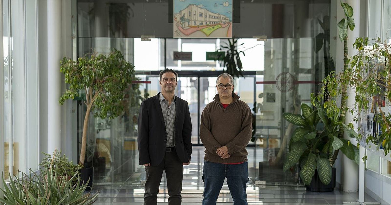 El profesor Vicente de Jesús Fernández Mora y coorganizador del encuentro junto a David García Ponce.