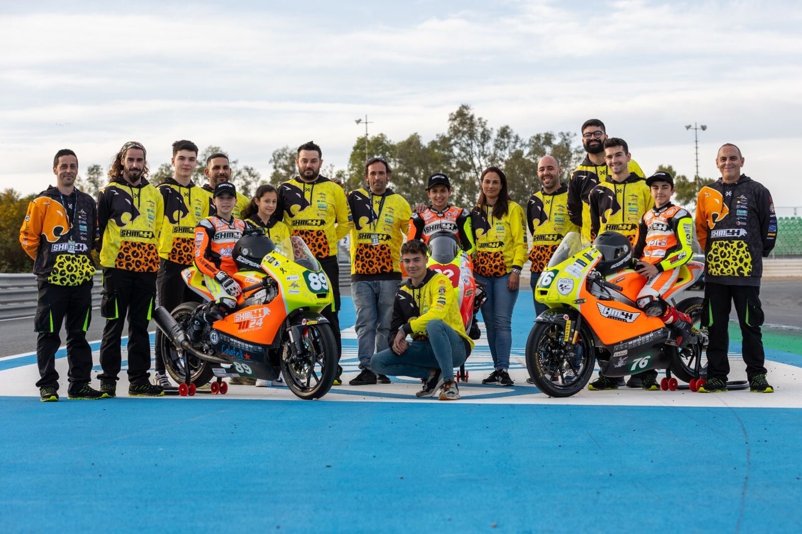 El equipo SHM44 quiere perpetuar el legado de Hugo Millán en el motociclismo.