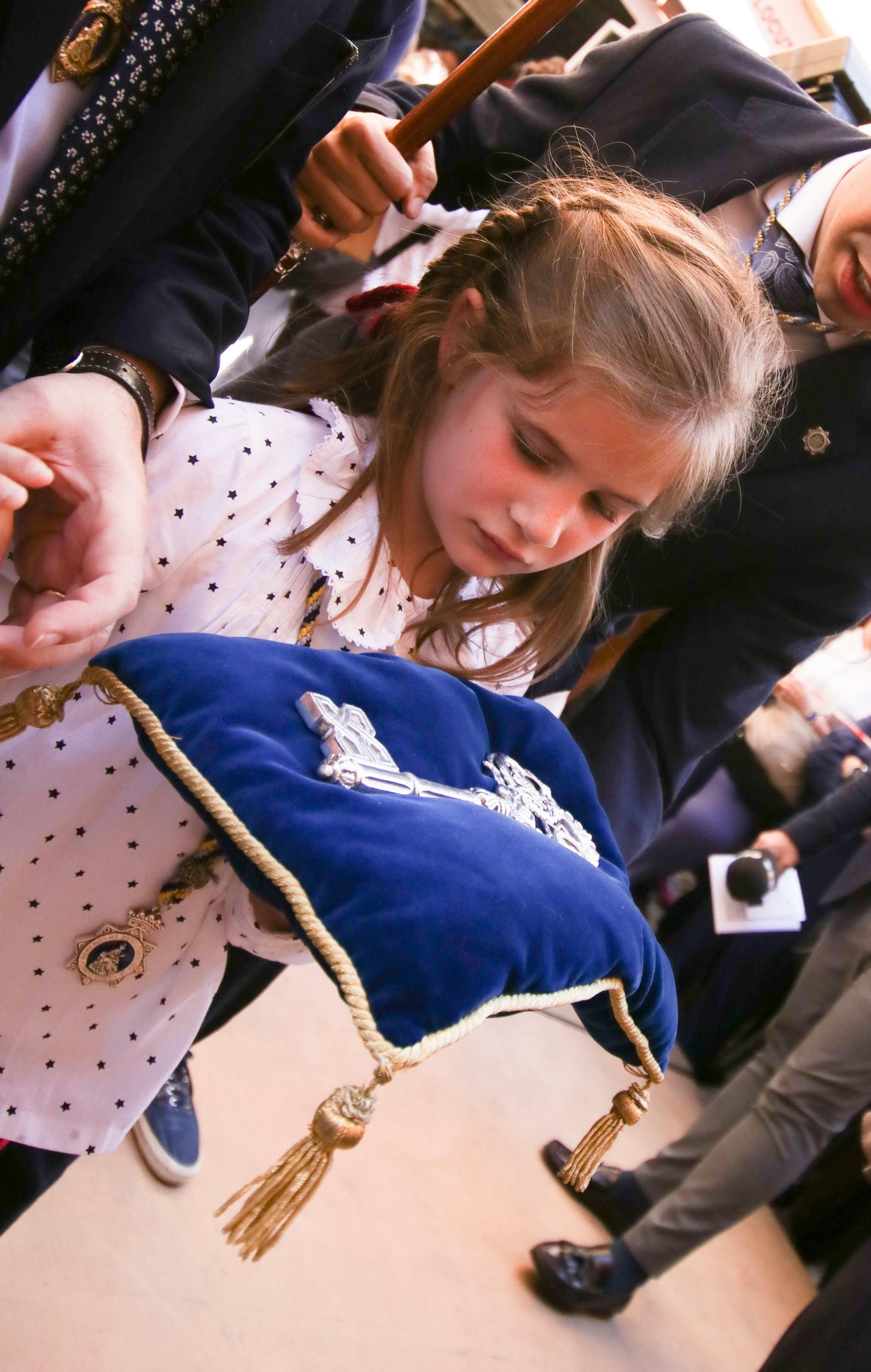 Galería de fotos de La Borriquilla en un soleado Domingo de Ramos