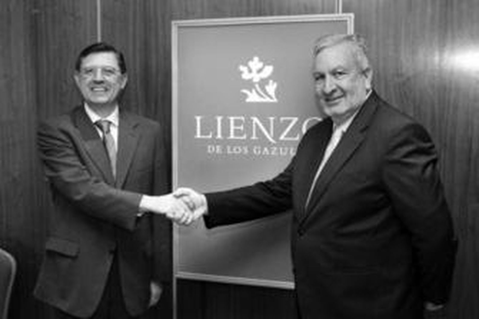 Vicente Bosque y Fernando Feijoo, ayer.