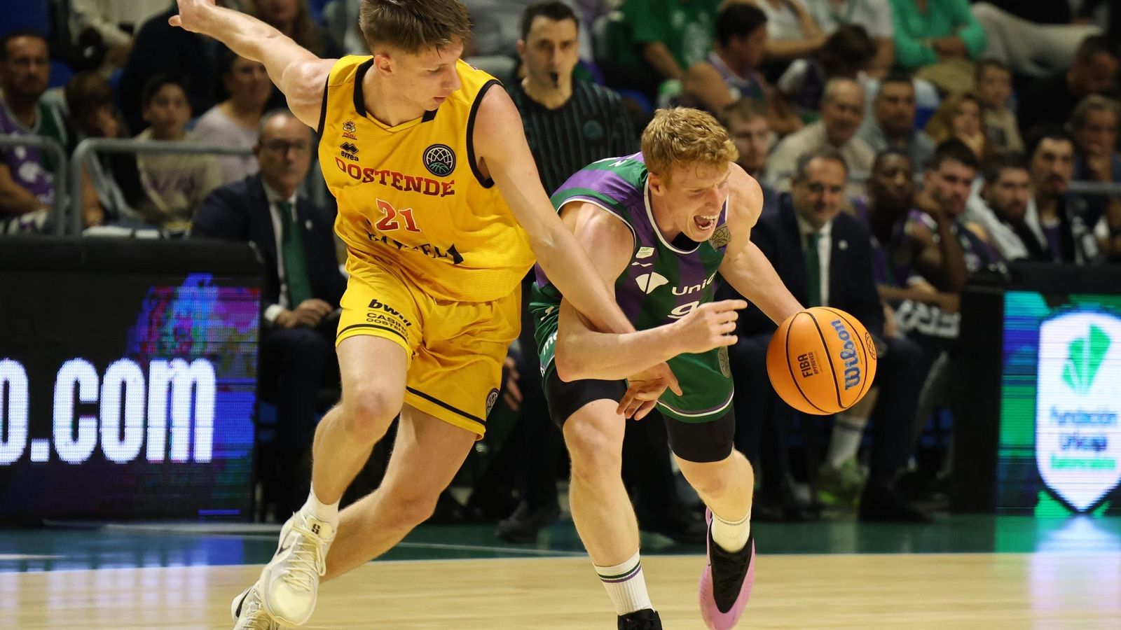 El Unicaja - Filou Oostende de BCL, en fotos