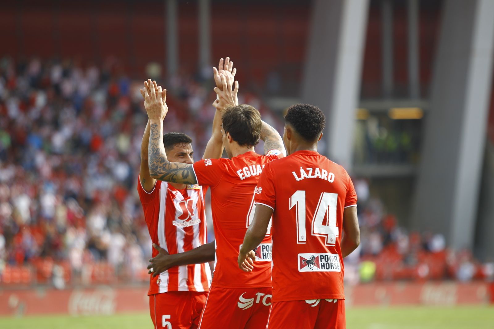 Fotogalería del partido U.D. Almería-R.C. Celta de Vigo