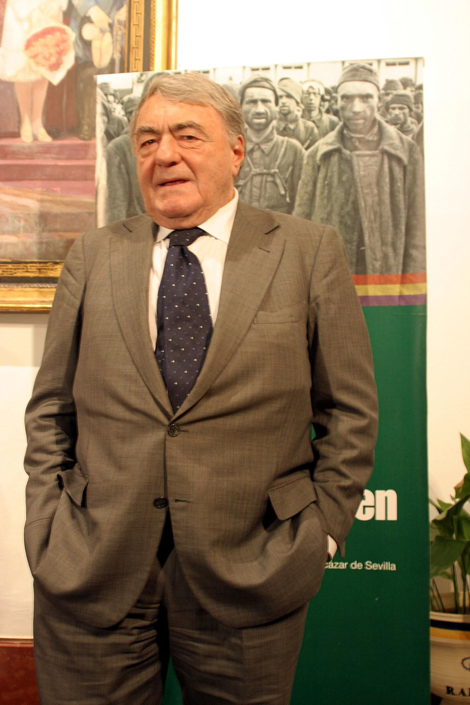 Lanzmann, en noviembre de 2005, antes de la conferencia sobre 'Imágenes y memoria de Mauthausen' que ofreció en Sevilla.