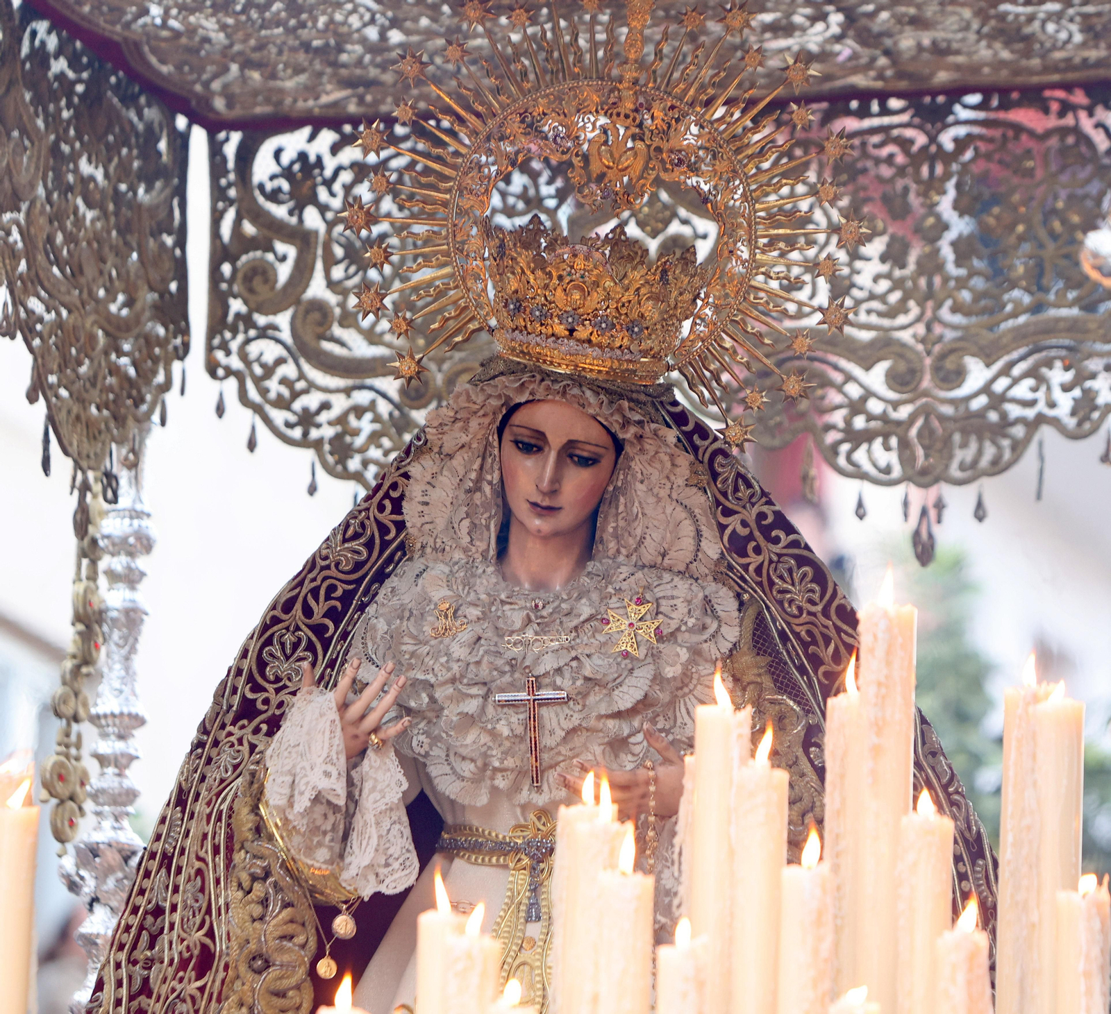 Salida extraordinaria de la Virgen del Patrocinio