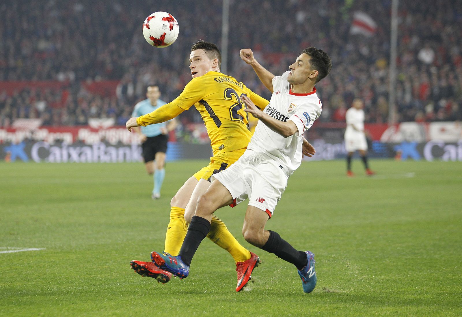 El Sevilla FC-Atlético de Madrid de Copa, en imágenes