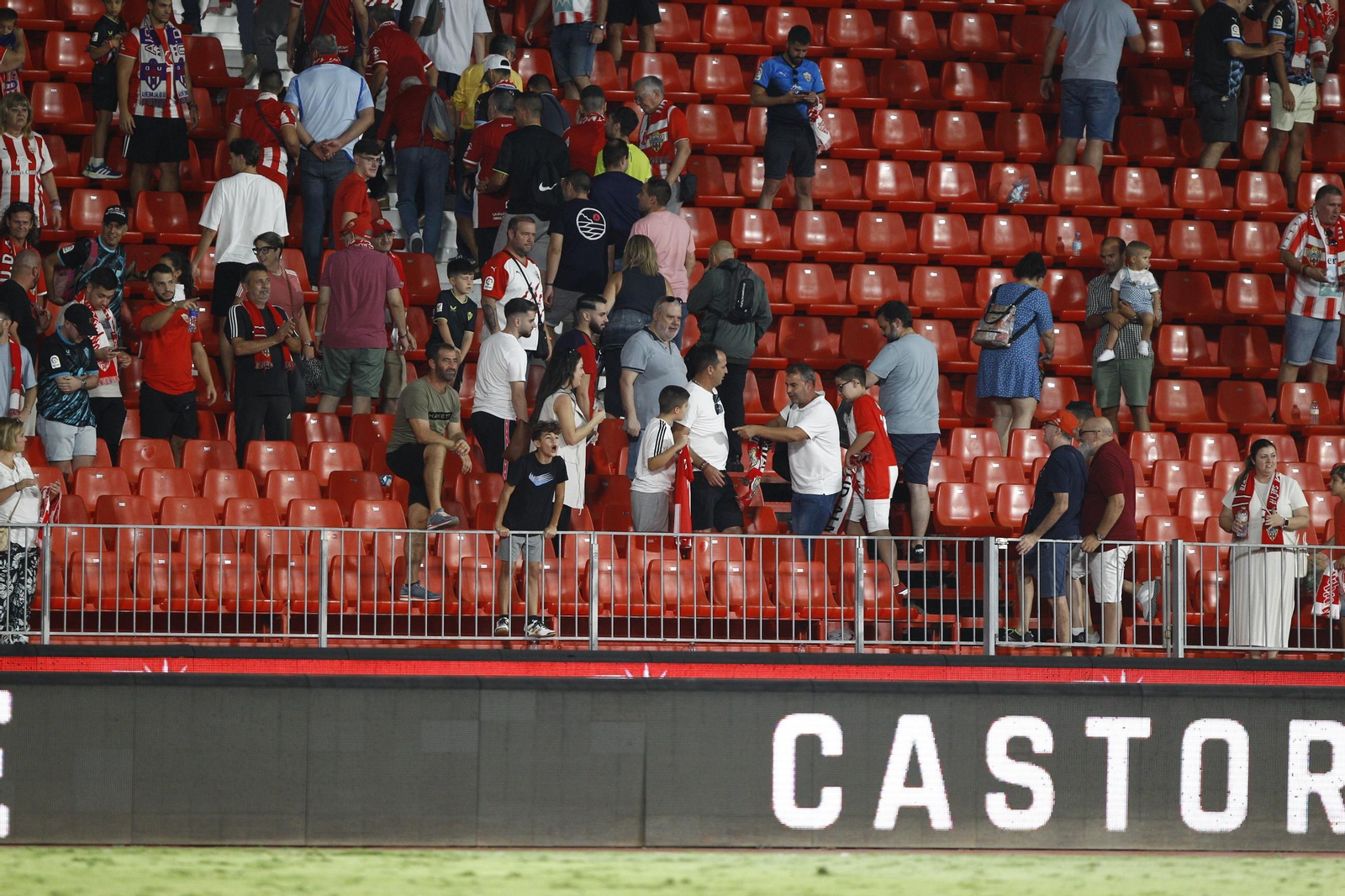 La victoria de la U.D. Almería ante el Real Burgos, en imágenes