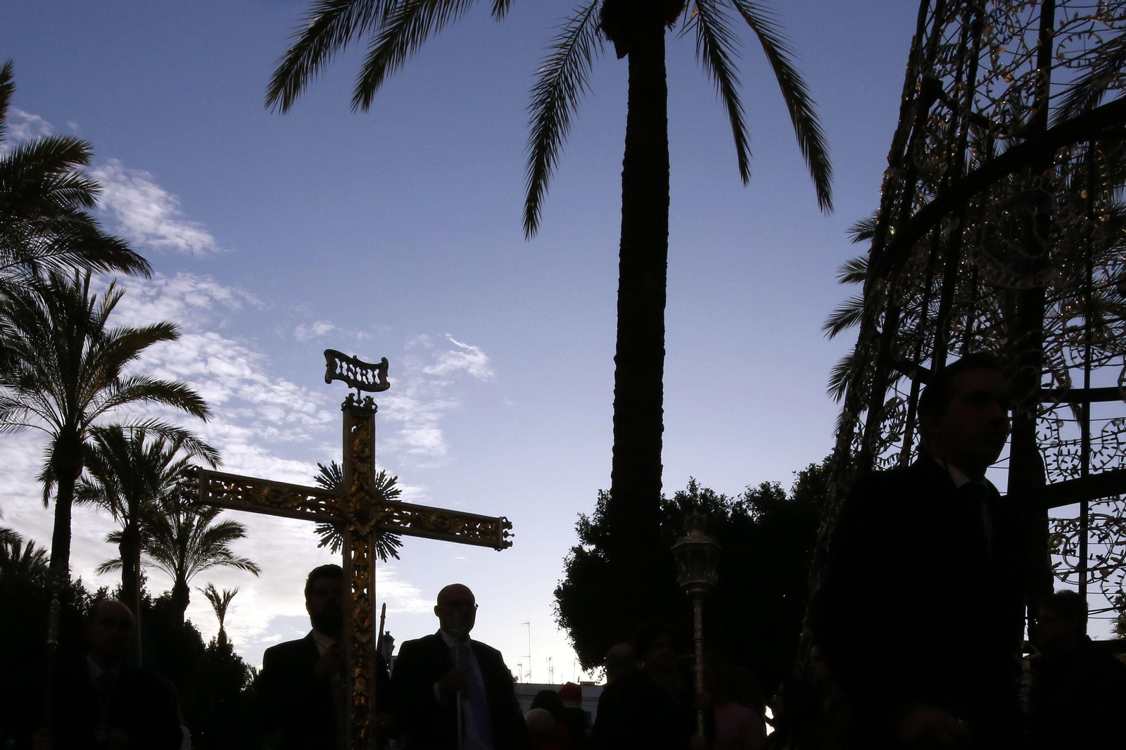 Procesión de La Virgen de la Concepción de vuelta a las Viñas