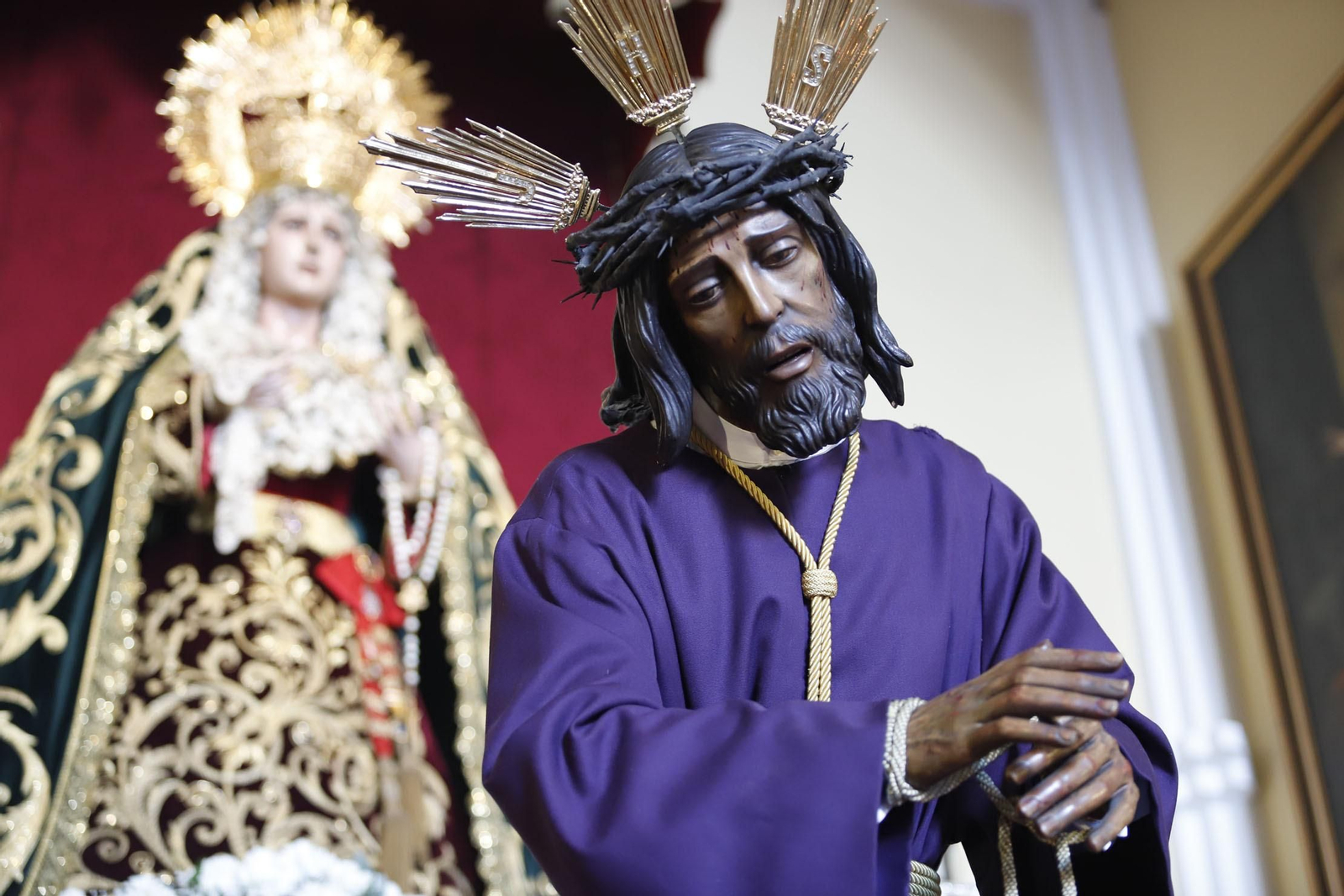 Imágenes de las veneraciones a los Cautivos de Huelva