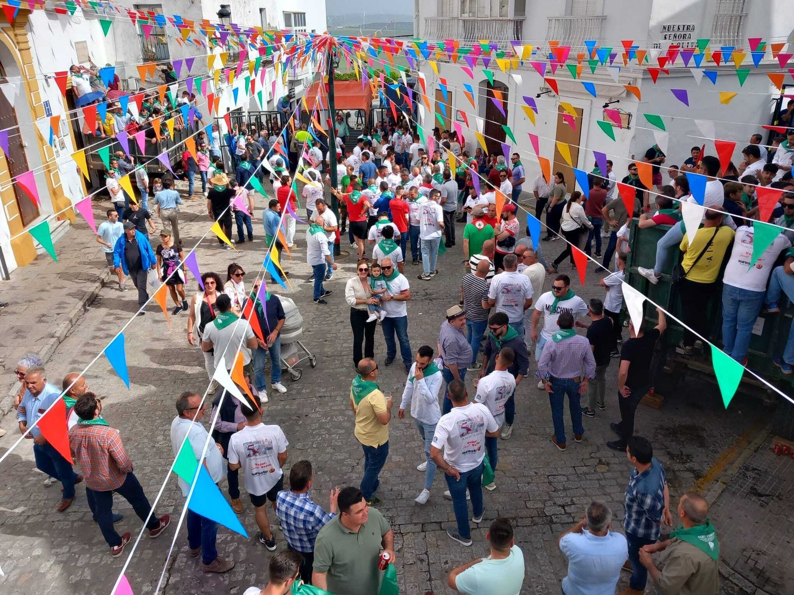 Imágenes de la fiesta del Toro Embolao en Vejer