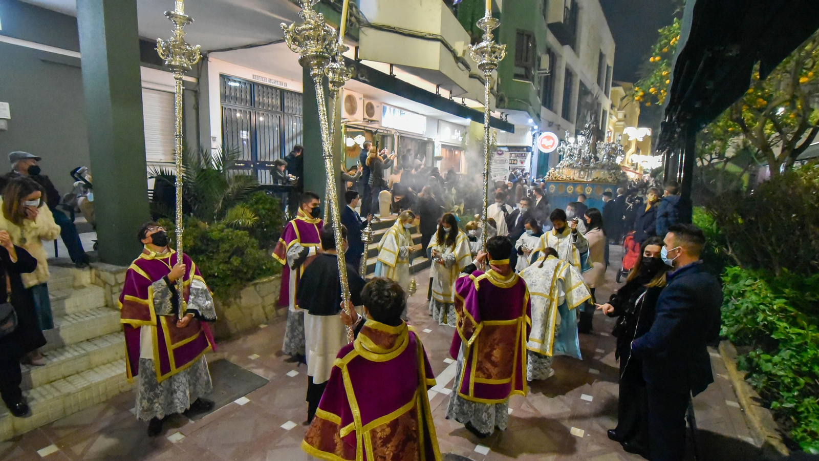 Procesión de la Inmaculada Concepción Patrona de La Línea