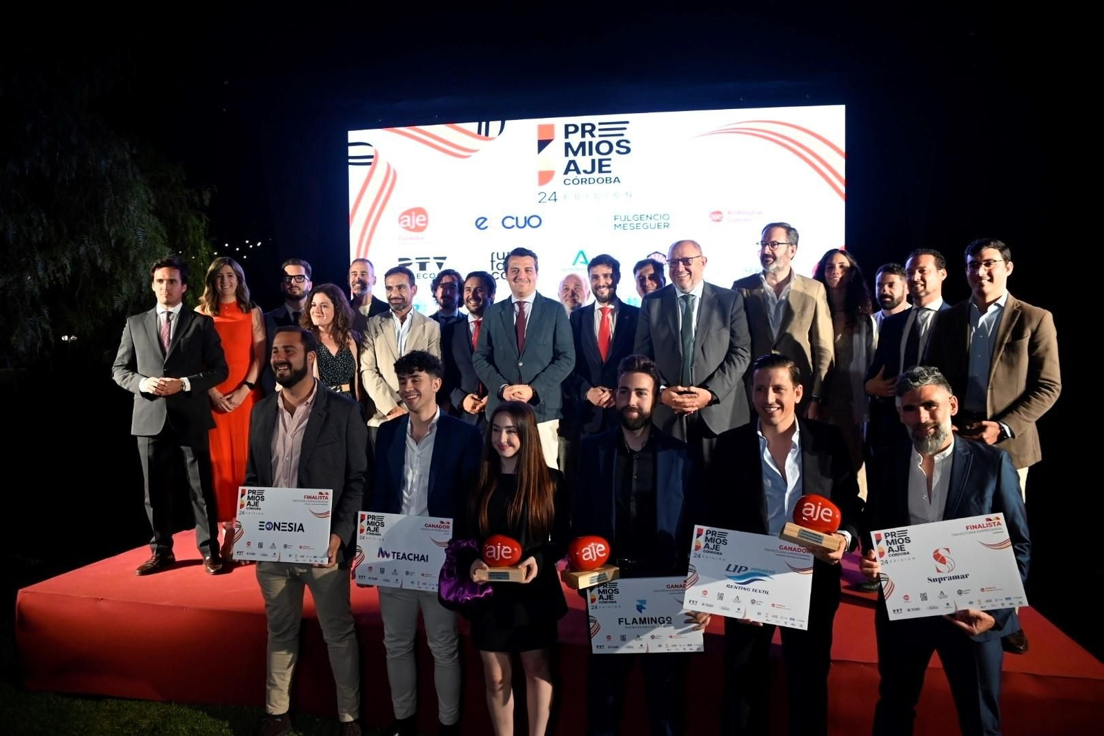 La entrega de los premios AJE, en imágenes